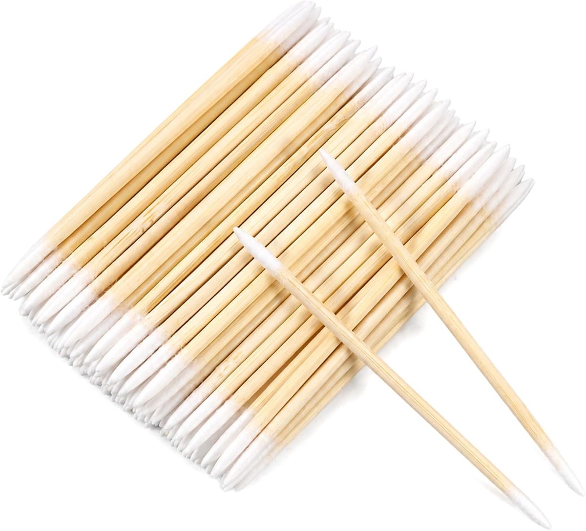 Ptwola 600 stuks puntige wattenstaafjes 7 cm precisie tip wattenstaafjes - ShopVlot