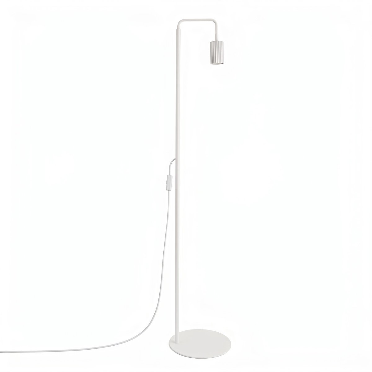Sollux Lighting Staande lamp KARBON - GU10 - wit - aluminium - 30x30x160cm