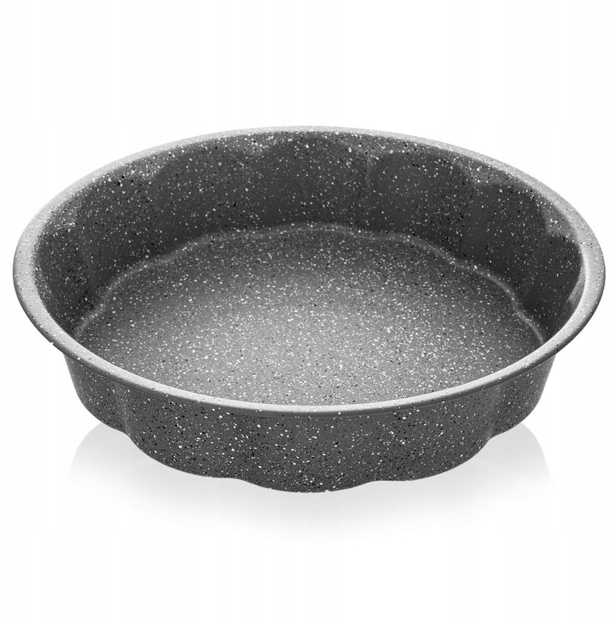 Granit Tartevorm - Ø 28.5cm - Anti-aanbaklaag - Bakvorm voor Taart