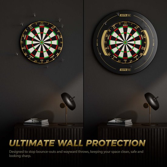 KOTO Gold Label Dartboard + KOTO Gold Label Surround - Dartset van KOTO — afbeelding 5
