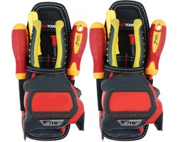 MELOTOUGH Small Tool Pouch With Belt Clip Technician Clip on Tool Pouch,Tool Belt Pouch Holster Mini Electrican Tool - ShopVlot