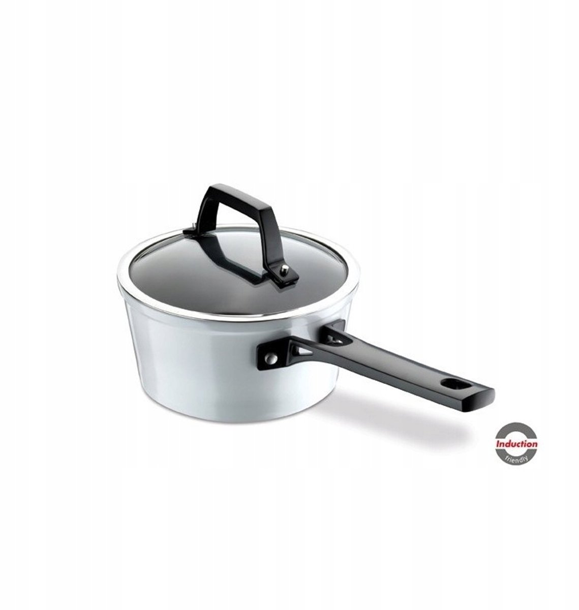 Korkmaz Casta Bianca Inductie Steelpan 1.5L Aluminium met Teflon