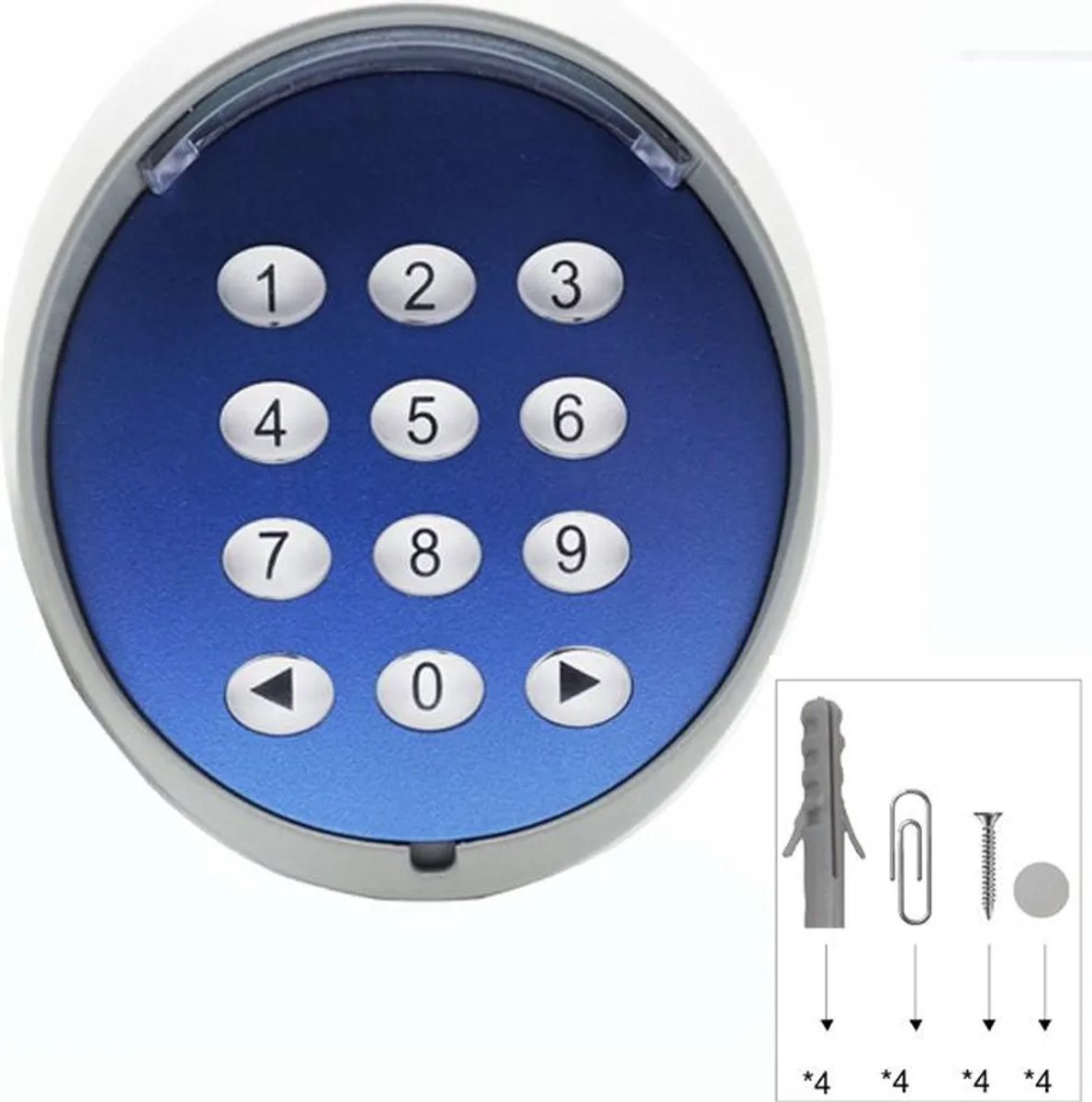 Draadloze automatische deuropener, toegangscontrole afstandsbediening, accessoires Geschikt voor beveiligings- en toegangscontrolecontroller