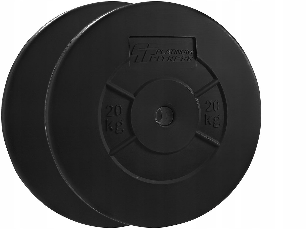 Platinum Fitness Halteringset 40kg Bitumen 29mm