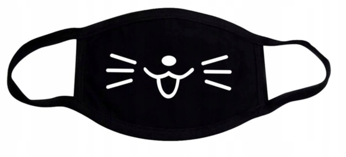 Ademende Cosplay Anime Gezichtsmasker - Herbruikbaar & Wasbaar