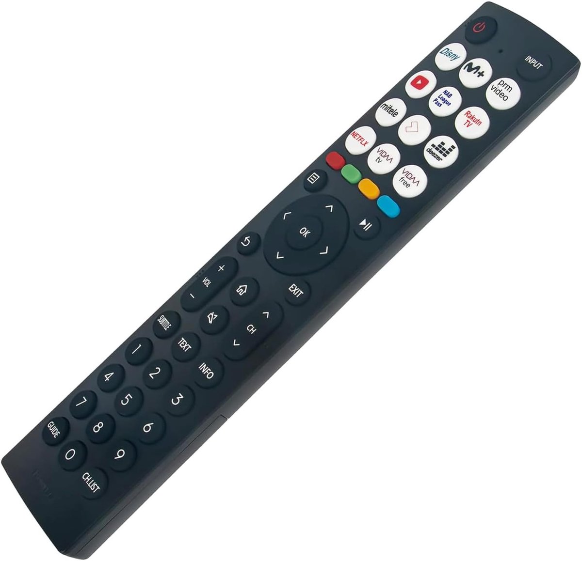 AULCMEET EN2R36H EN2R36 Replacement Remote Control Compatible with Hisense 4K OLED Smart TV 65A85H 55A85G 32A5KQ 40A4K - ShopVlot