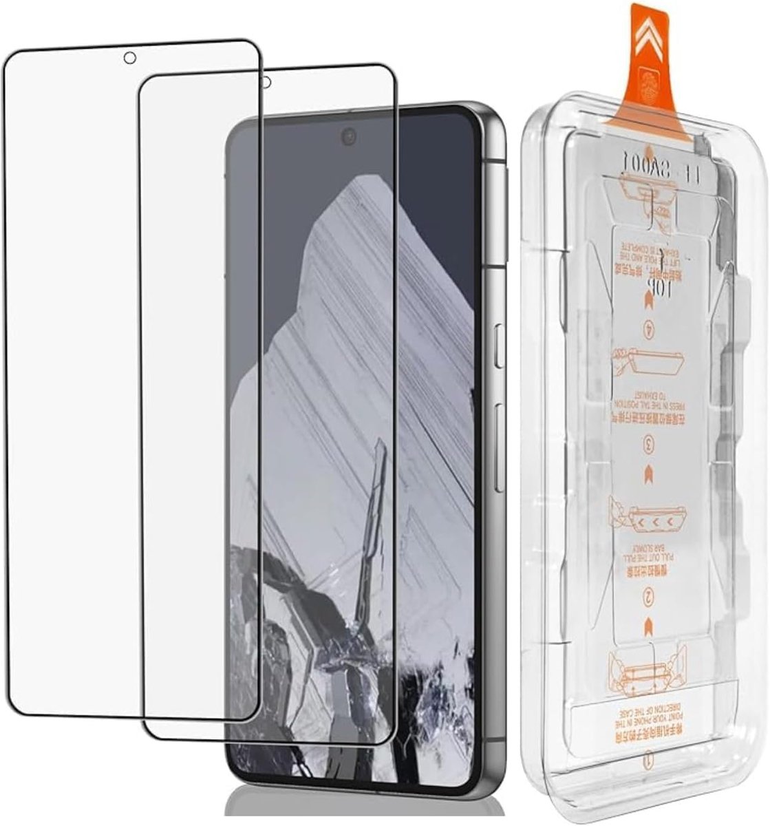 Beschermfolie Screen Protector - 2 Stuks - Gehard Glas - Anti-Kras en Automatische Installatie - ShopVlot