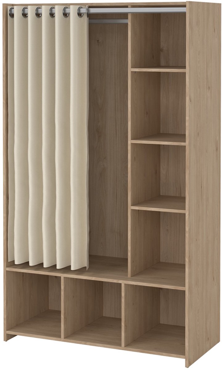 Giga Living Kledingkast Kit - Beige - 105x50x180cm