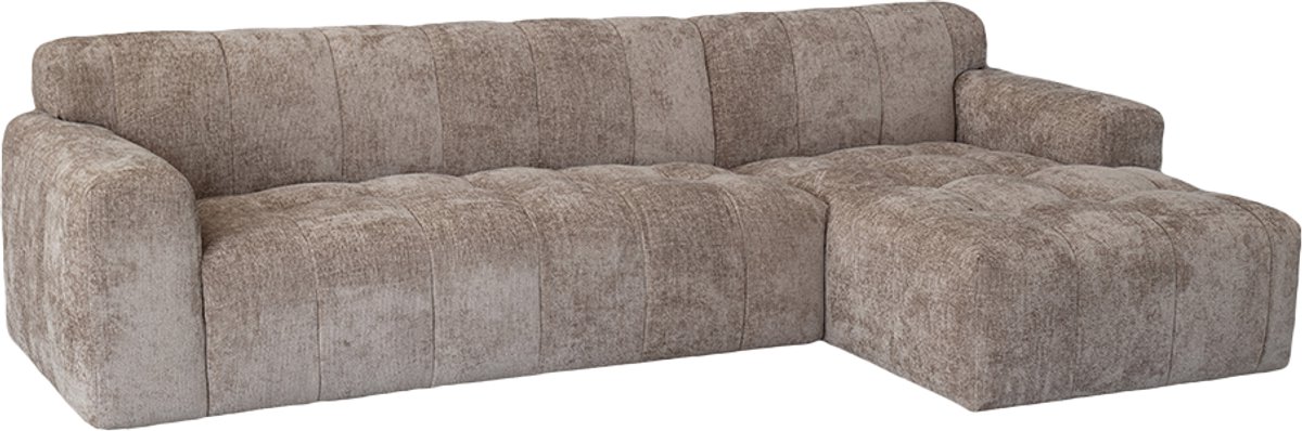 Tower Living Bank Austin 2,5-zits-al + Chaise R Haga 30 Beige