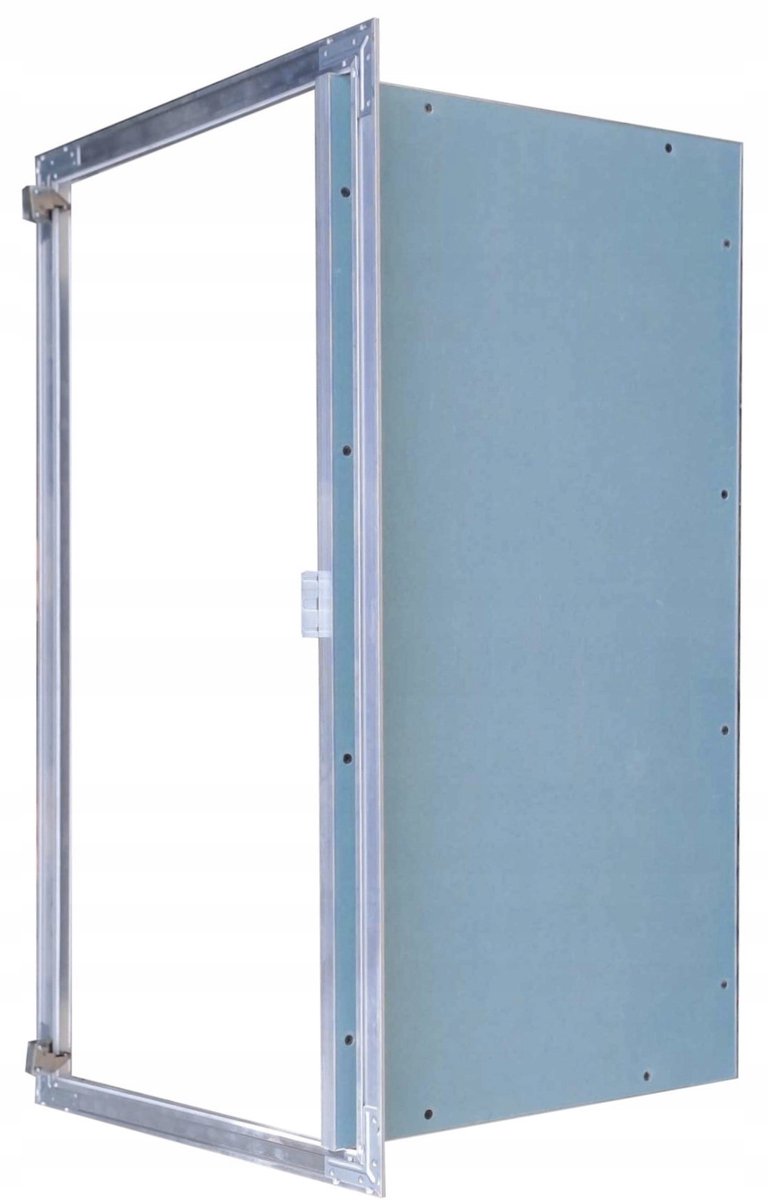Merkloos Aluminium Luik met Afdichting 500x500mm voor Gipsplaat