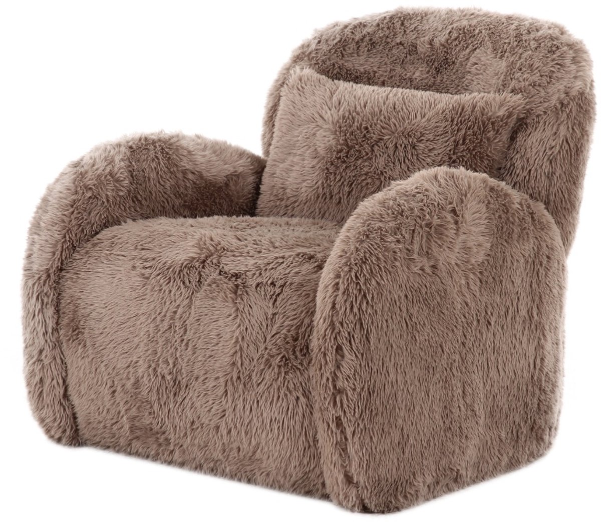DÉJA Living Fauteuil Alta - Taupe Fluffy - Zithoogte 42cm