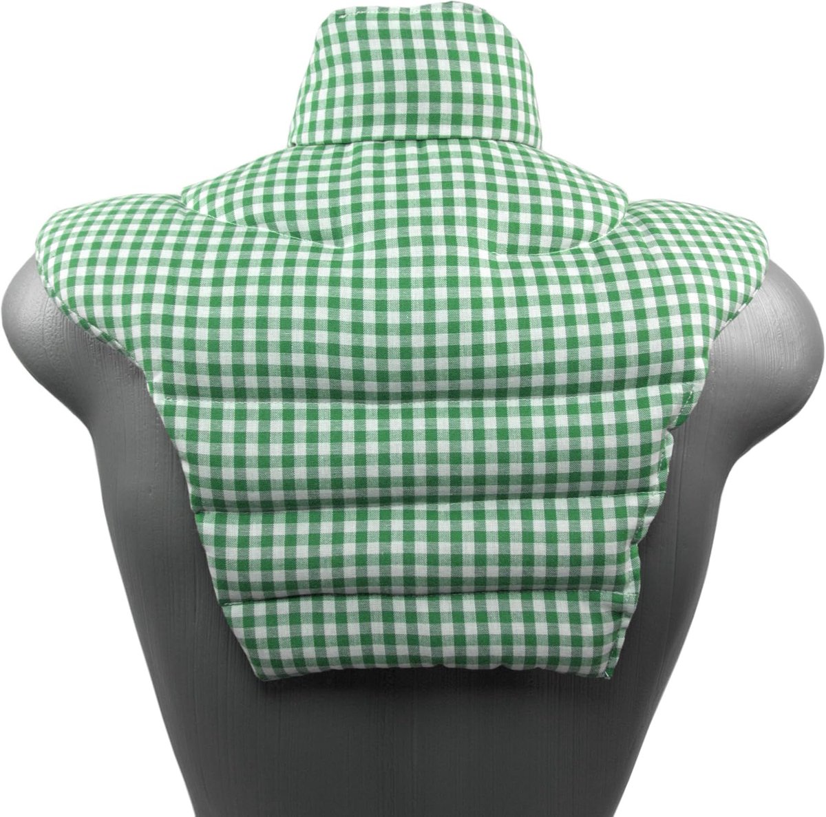 Neck Pillow HWS - Neck + Shoulders + Back - Green-White - Rapeseed Pillow - Neck Pillow Heat Cushion - ShopVlot