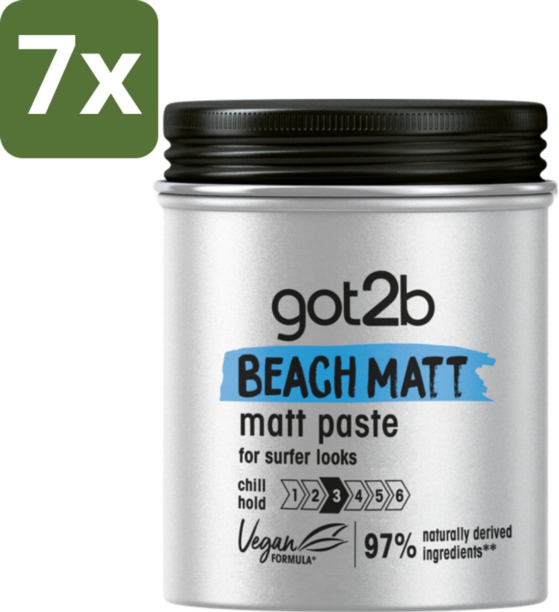 Got2B - Styling Paste - Beach Matt - 100 ml - Bulkverpakking - 7 stuks