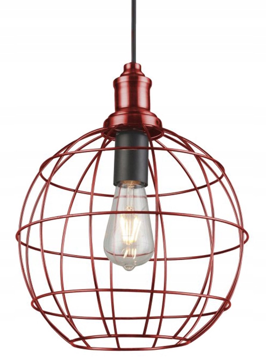 Merkloze Hanglamp VIELA, Ø29cm, E27, Oude Goudkleur
