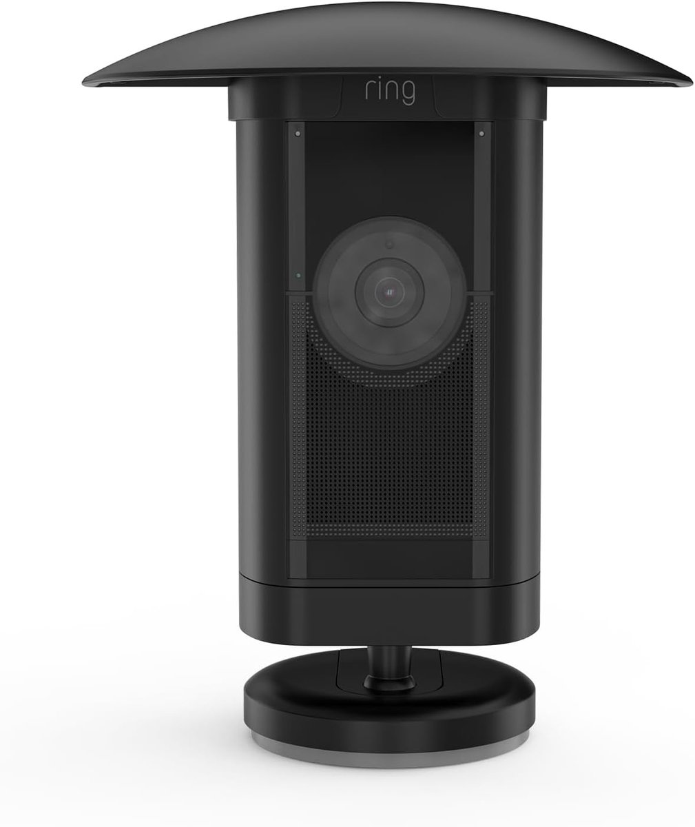 HOLACA Rain Protection Camera Sun Protection Camera Sunshade Camera Holder Rin G Battery Pro (Stick Up Cam Pro) (Black) - ShopVlot