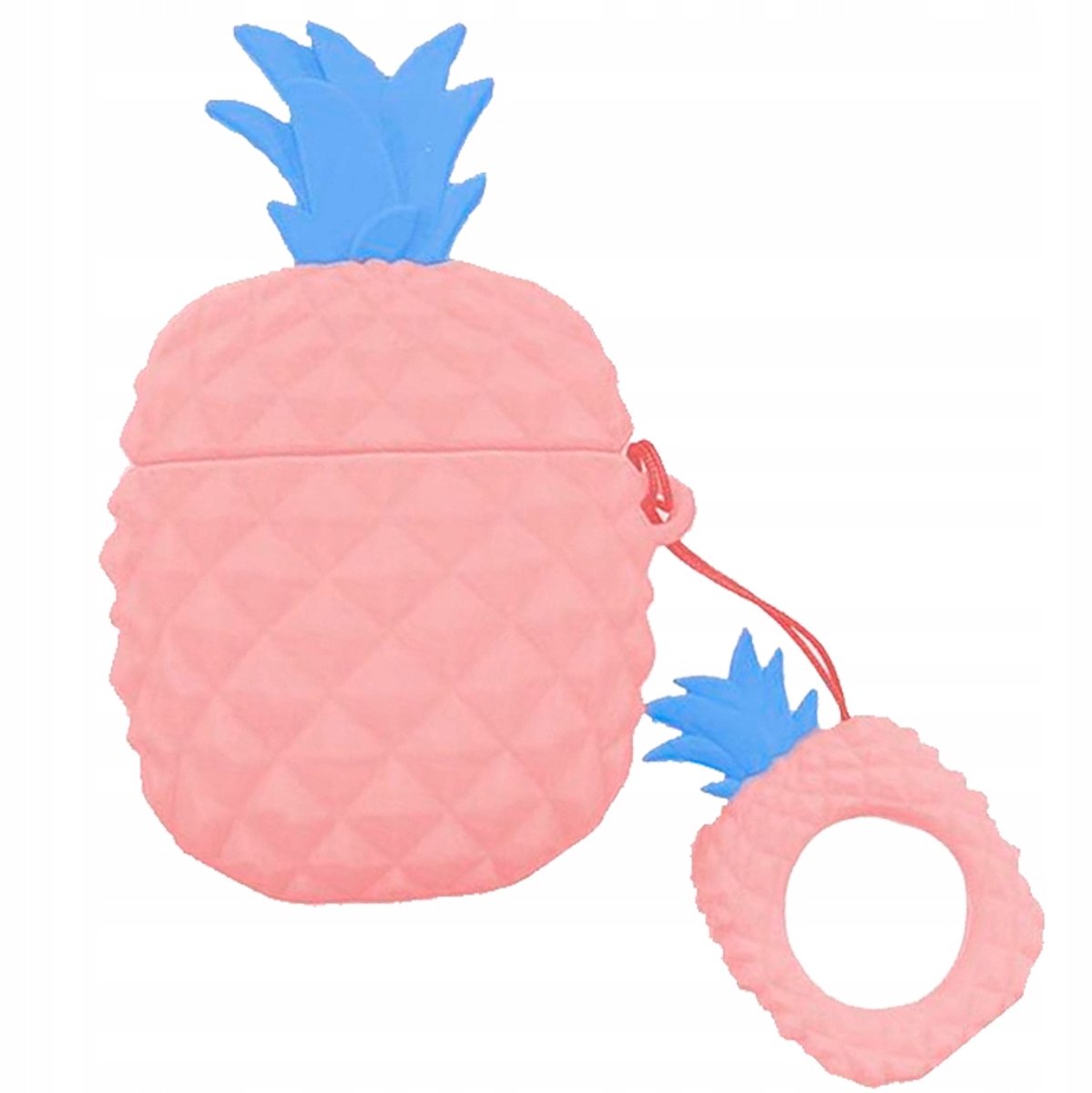 Airpods 1/2 Case met Ananas Design - Siliconen Beschermhoes