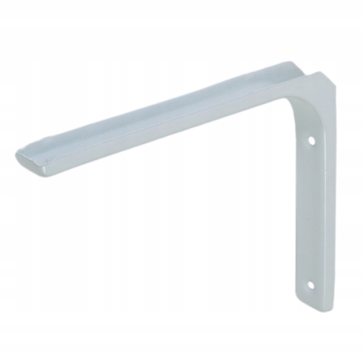 Wit 15 cm Wandrek, Hoeksteun voor Planken, Metaal, Sterk
