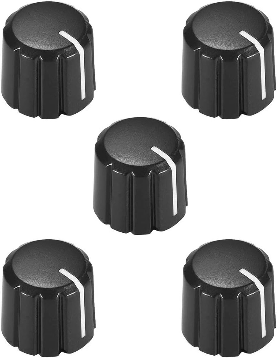 sourcing map 5pcs.D type potentiometer buttons for coderer coder switch volume tone 6mm 6mm-5pcs-B - ShopVlot