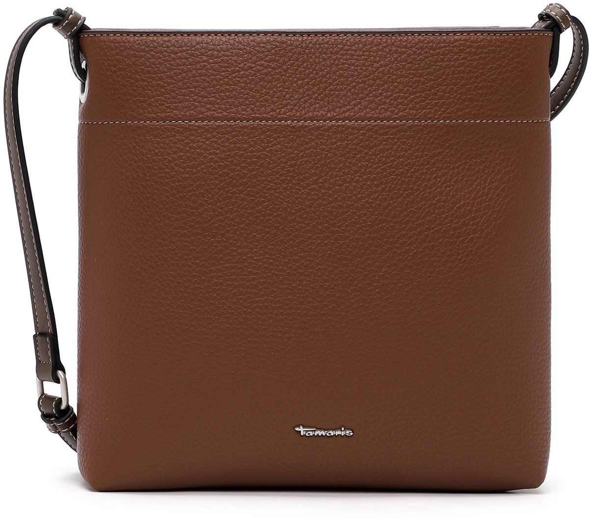 Tamaris schoudertas Maithe Crossover Bag Cognac bruine