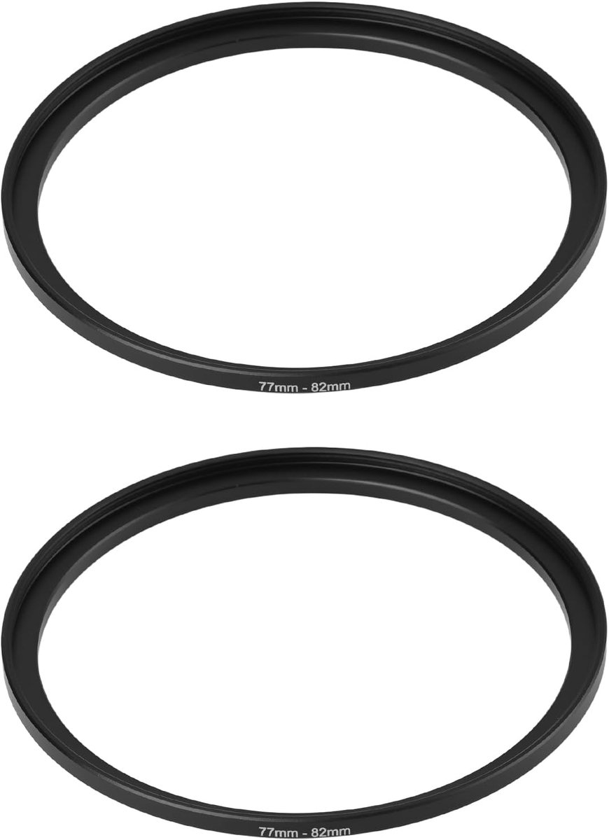 Camera Lens Filter Adapter Ring 77mm naar 82mm - Precisie Passend - Voor Filters en Accessoires - ShopVlot