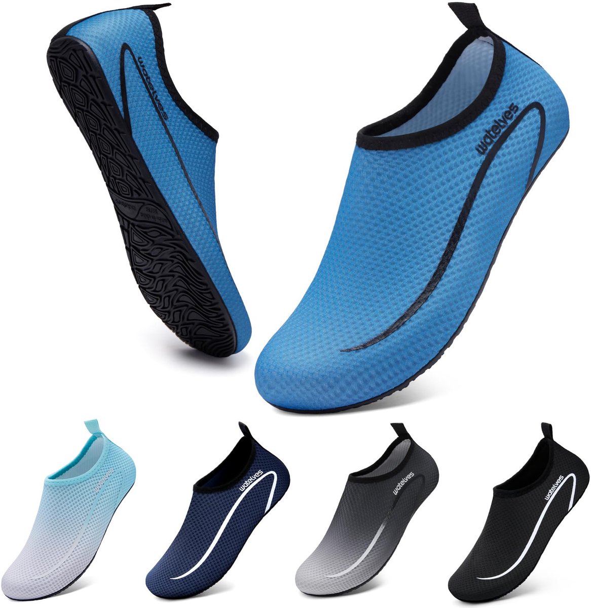 Waterschoenen 44/45 EU - sneldrogend - superlicht - antislip - ideaal voor strand en snorkelen - ShopVlot