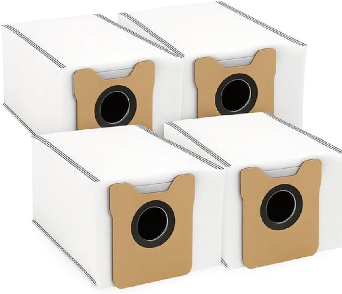 4x Stofzuigerzakken compatibel met Eufy Omni C20 - ShopVlot