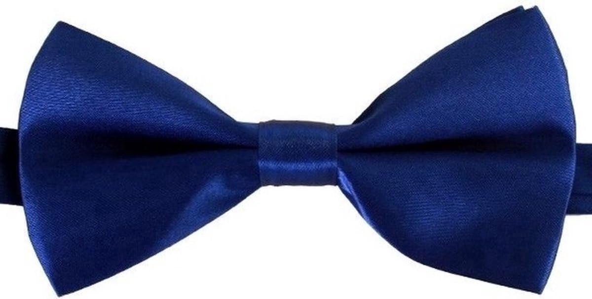 Okado Vlinderdas Strikje voor Heren – Royal Blue – One Size