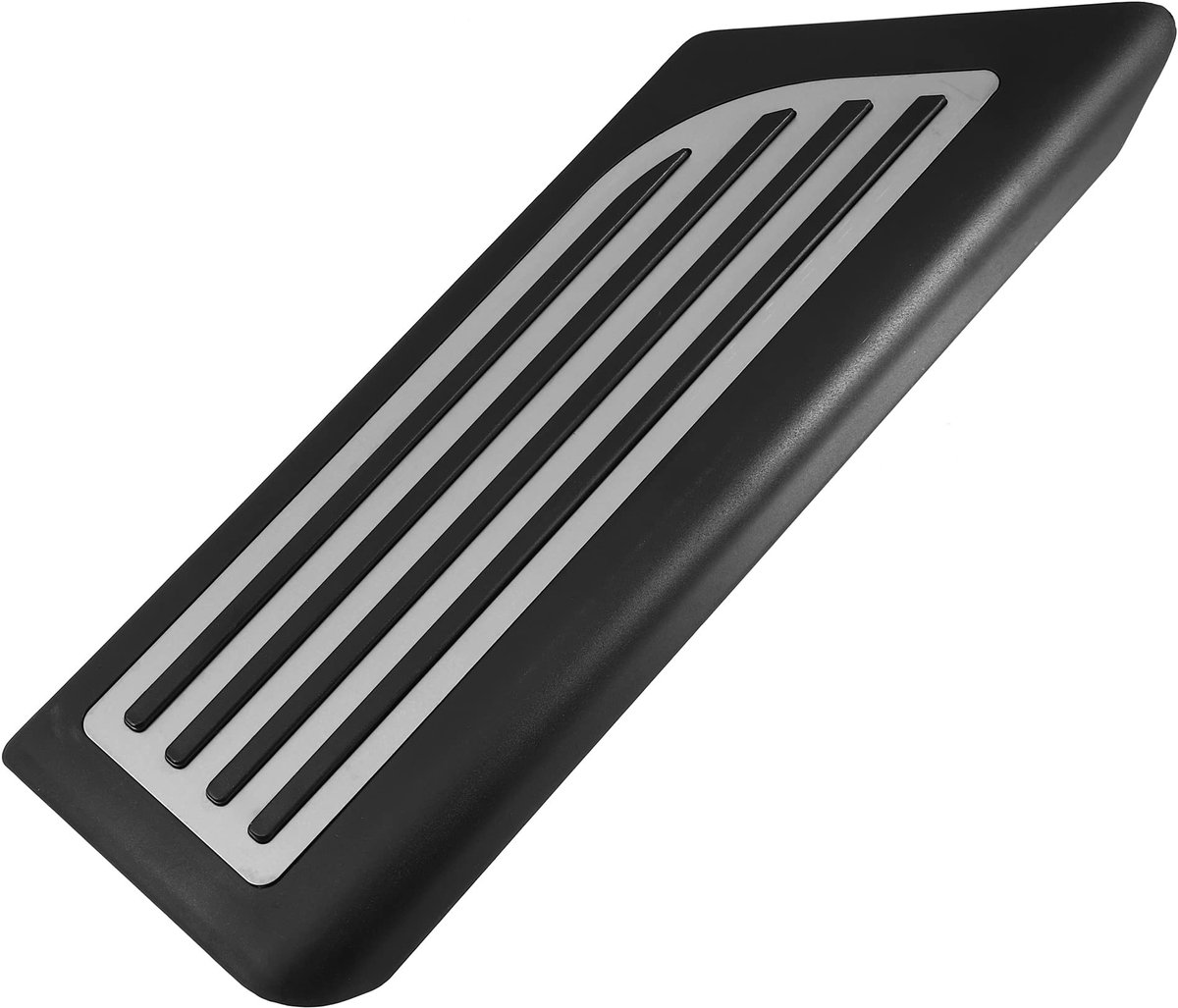 Solidchoice - Voetsteun Pedaal Cover - Antislip - Duurzaam Materiaal - Zwart - Vervanging voor Tesla Model 3 en Model Y