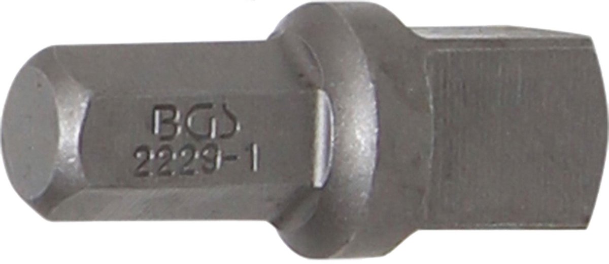 BGS Bit-rateladapter buitenzeskant 8 mm (5/16") - buitenvierkant 10 mm (3/8") 30 mm - 2229-1