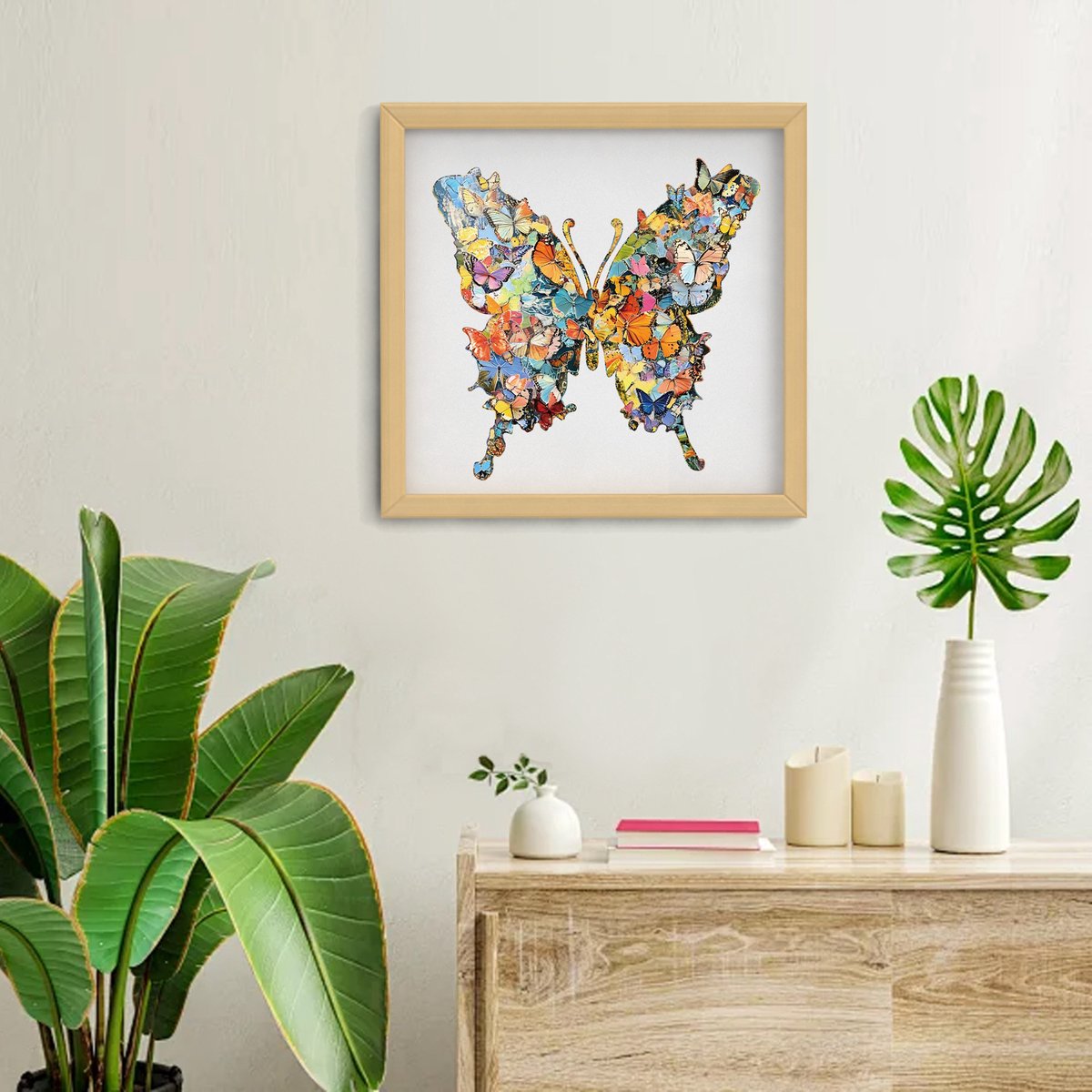Casalora Houten Puzzel voor Volwassenen 162 Stukjes – Vlinder – Unieke Vorm Puzzel — cadeau in Spellen & Speelgoed - foto 5