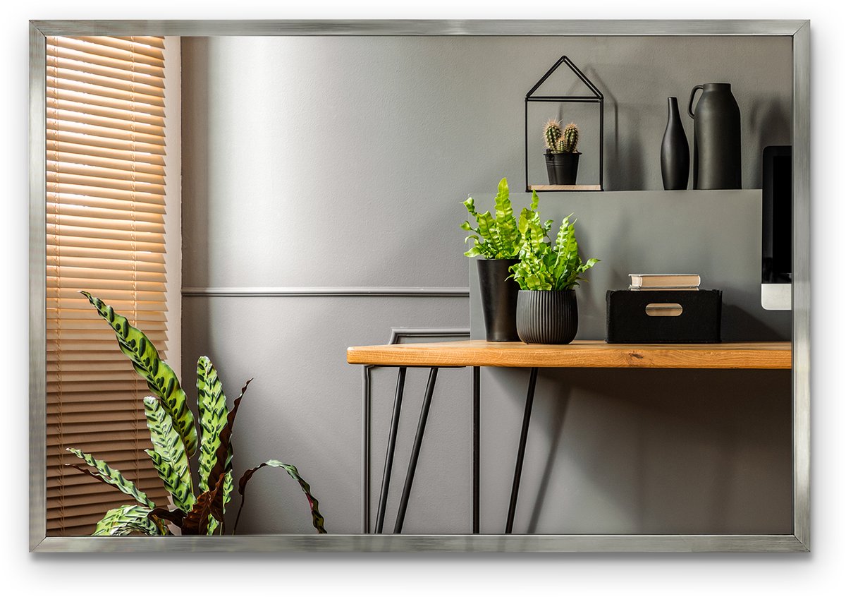 Tulup Badkamerspiegel - Decoratieve Wandspiegel - Moderne Spiegel 60x40 cm