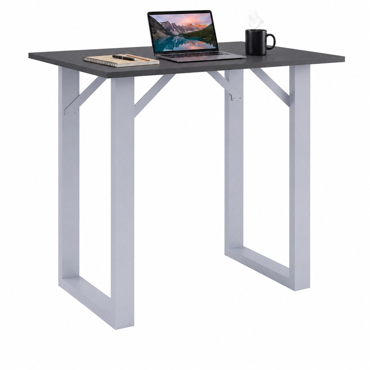 VCM Bartisch 138x80 cm, Tresen, Stehtisch, hoher Tisch, Bartresen, Hochtisch - Xona