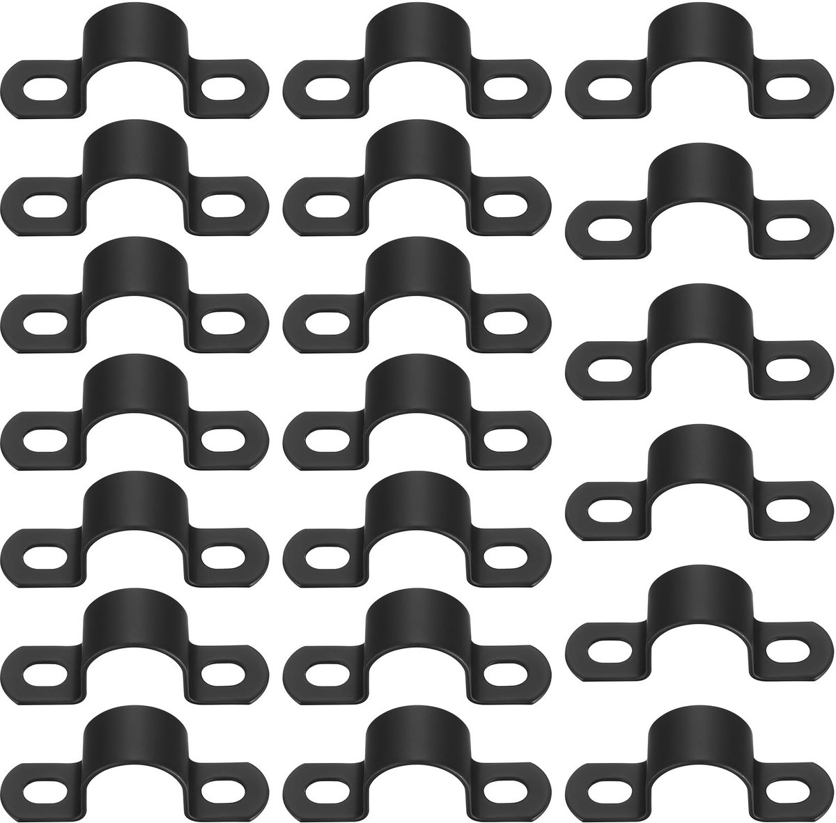 Solidchoice - Set van 20 U-vormige Slangklemmen voor Pijpen en Kabels