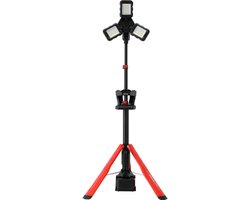 YATO YT-818394 – Hybride LED-Bouwlamp op Statief 100 W, 10.000 Lumen