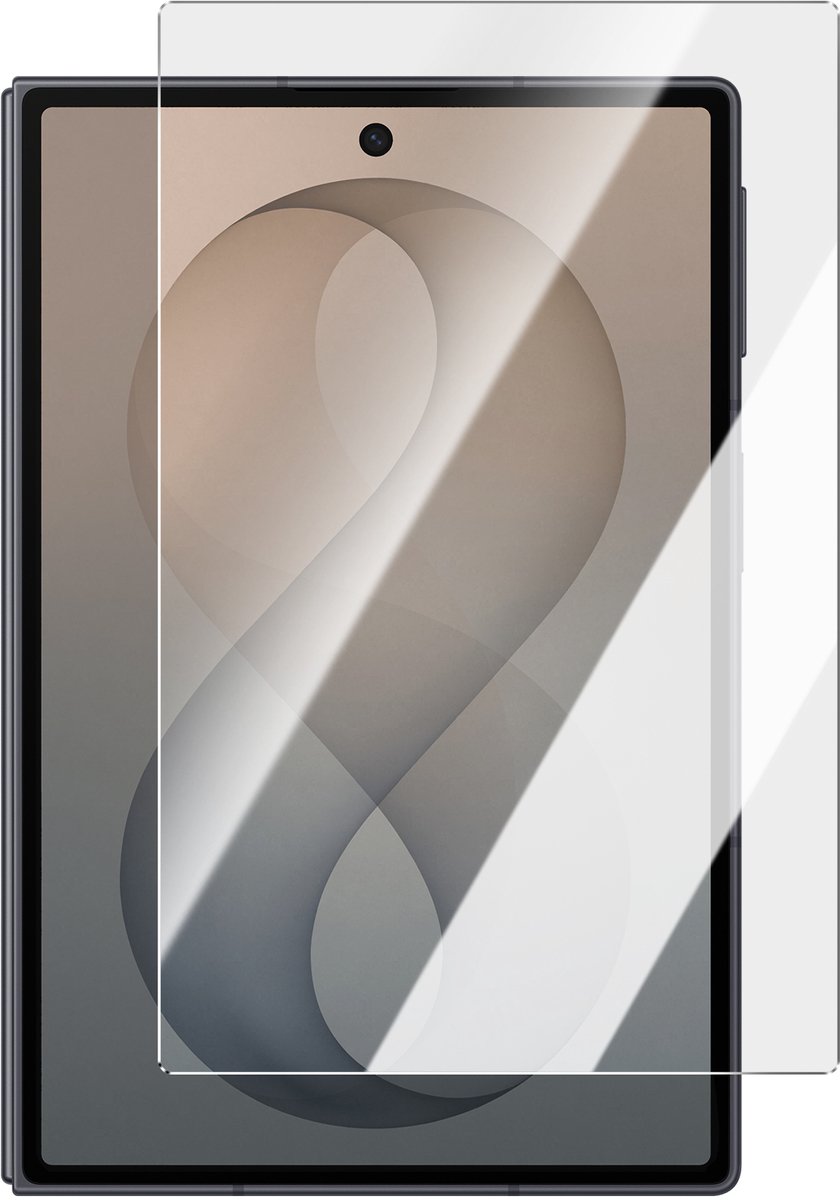 Amorus, Externe Screenprotector Geschikt voor Samsung Galaxy Z Fold 8 Gehard Glas 9H, Transparant
