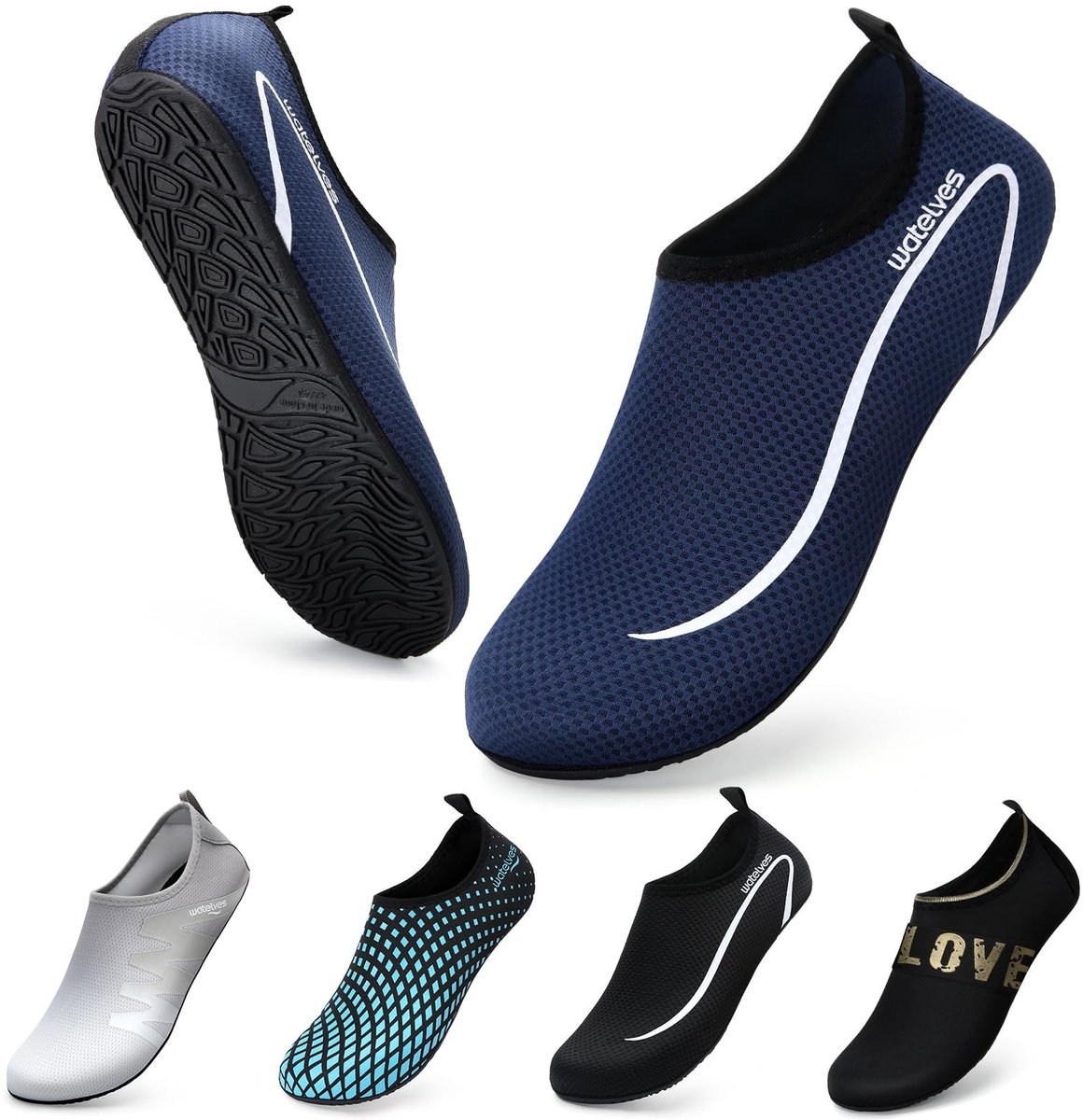 Solidchoice - Waterschoenen Antislip en Snel Drogen voor Strand en Zwembad