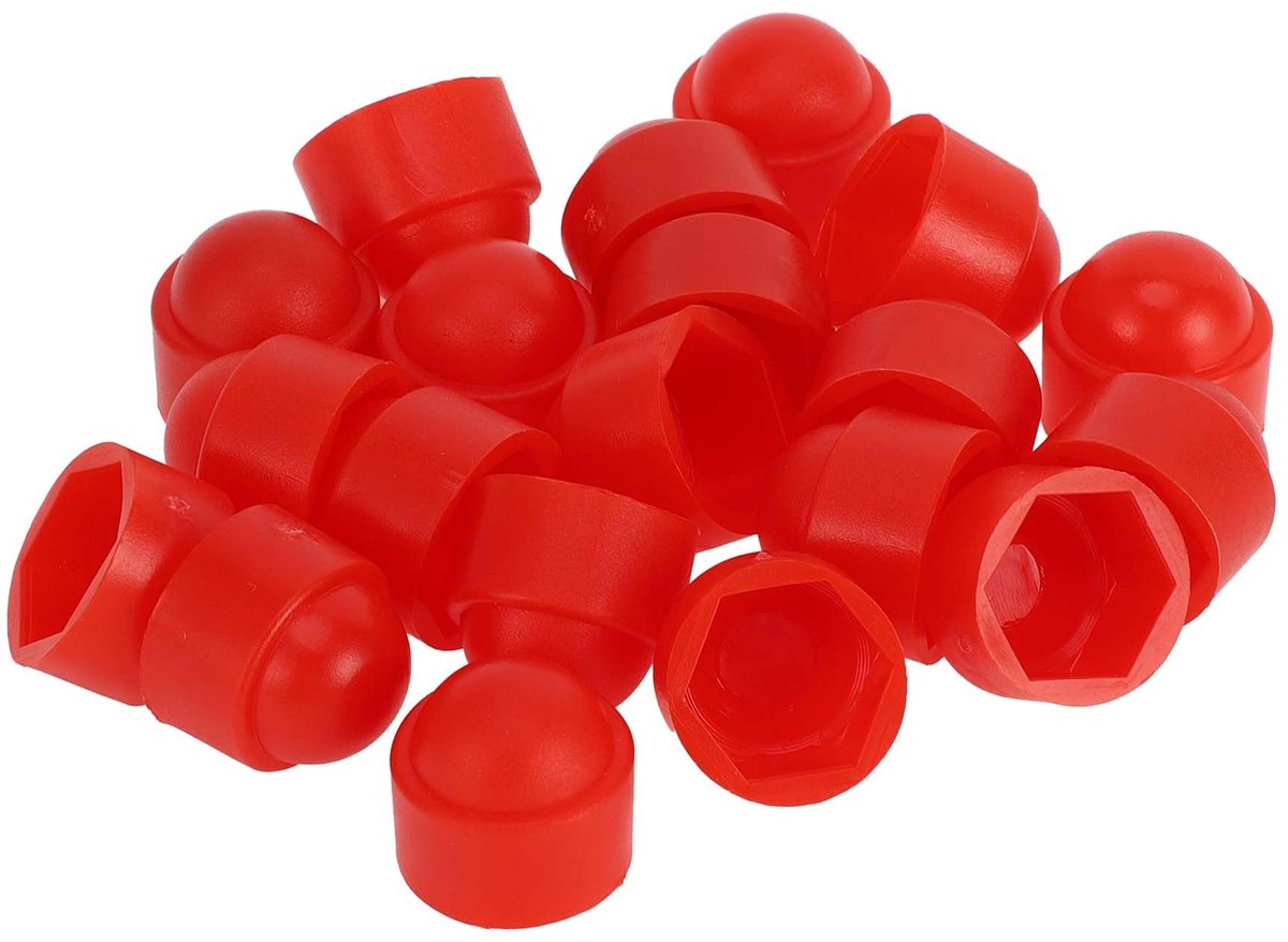 Solidchoice - Wielmoer Bout Exterieur 17mm Rood Plastic