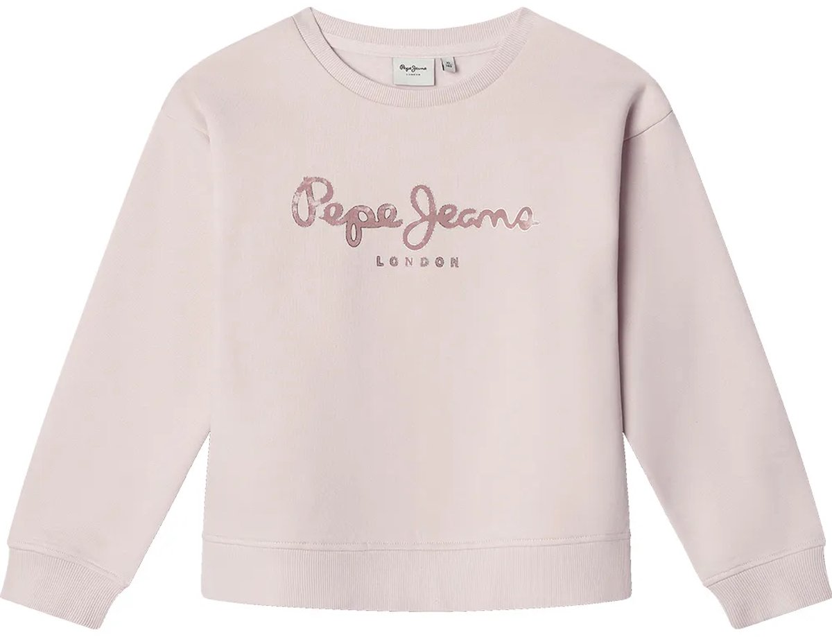Pepe Jeans Lyra Sweatshirt Roze 10 Years Meisje