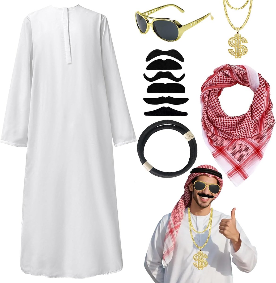 sheikh costume men - ShopVlot
