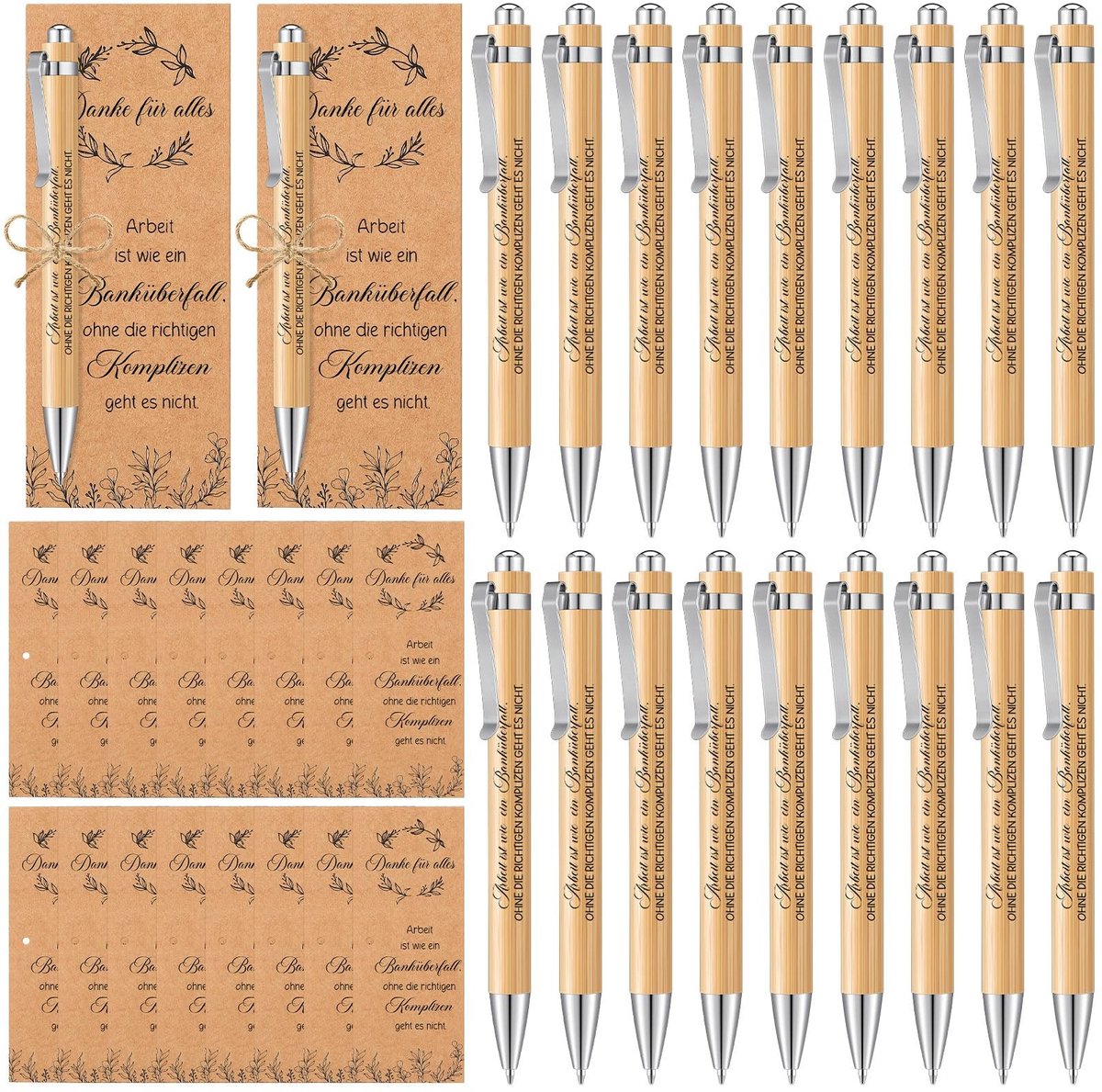Solidchoice - 18 Stuks Collega Afscheid Cadeau Set