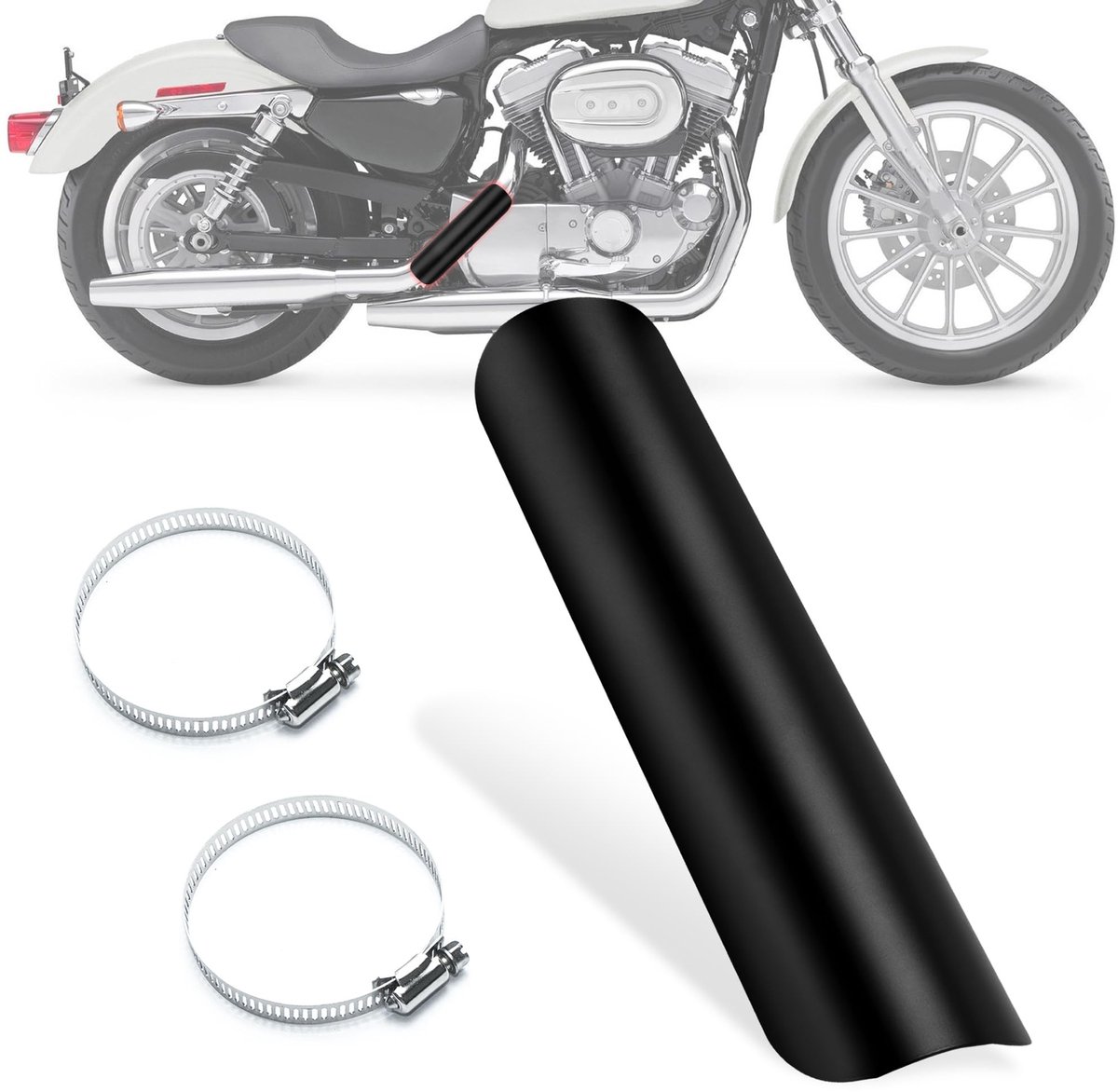 Solidchoice - Universele Motor Warmtebescherming voor Uitlaat