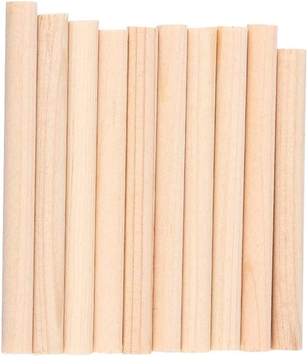 10 Stuks Klankstokken voor Viool van Spruce voor 3/4 en 4/4 Viool, Verbeter Geluid en Resonantie