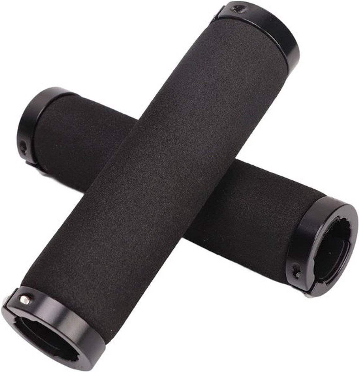 Ergonomische en Comfortabele Fietshandvatten met Aluminium Dual Lock en Schokabsorptie voor MTB, BMX en Strand Cruiser