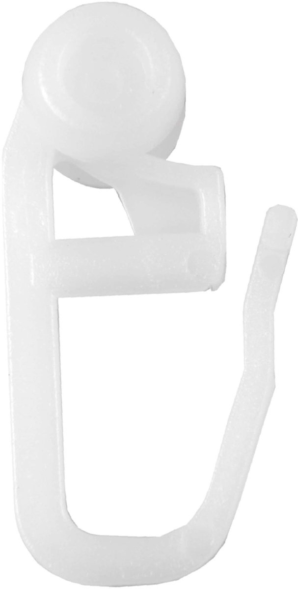 Solidchoice - Gordijnrunners 8 mm voor Gordijnrails, 200 Stuks