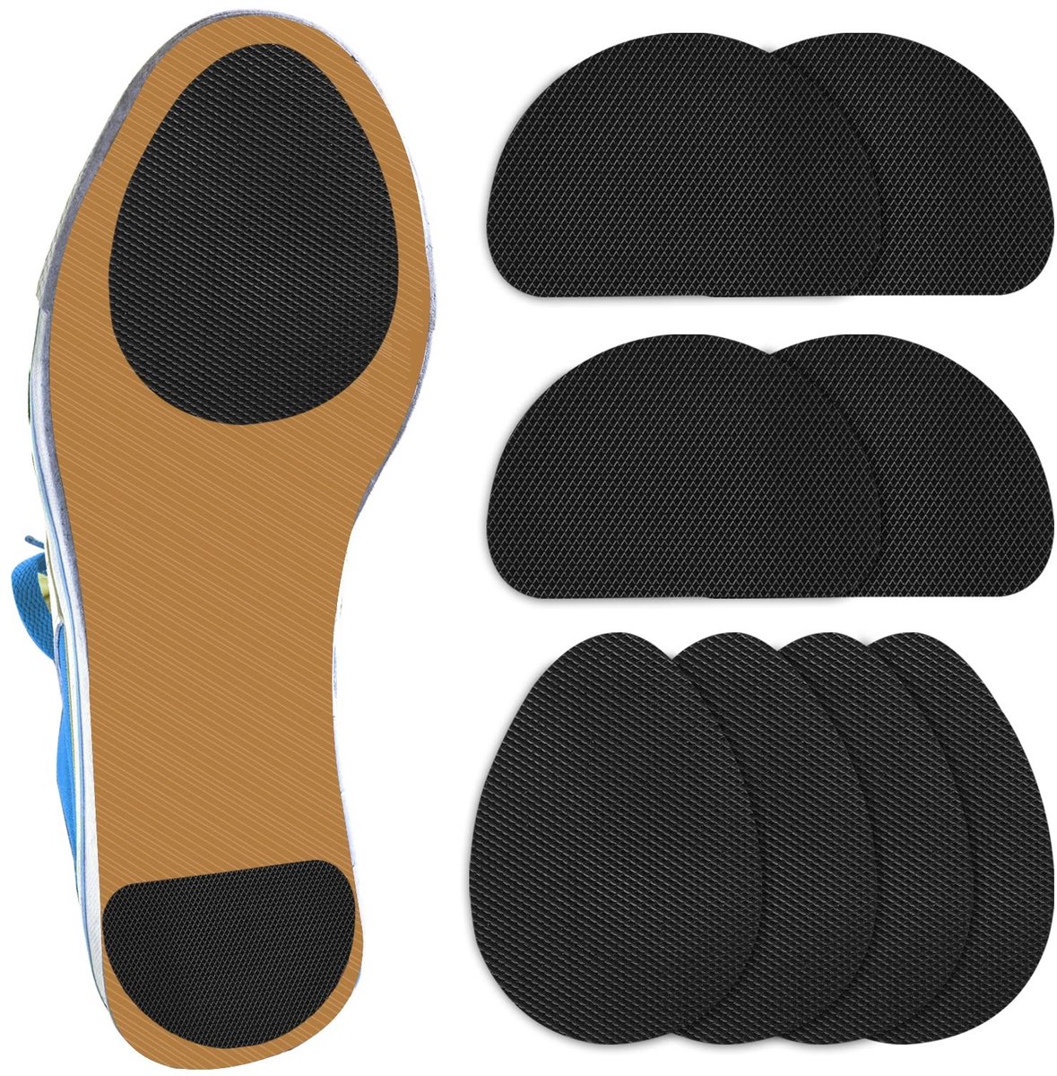 Solidchoice - Non-Slip Rubber Sole Grips voor Schoenen