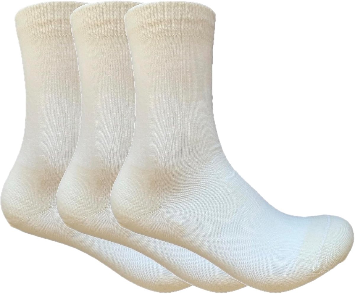 wollen sokken voor dames, 3 paar, 98% natuurlijke vezels (waarvan 80% merinowol) voor comfort in het dagelijks leven en op het werk, uit Europa
