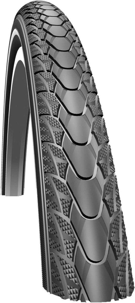 Fietsband - Banden - Veilig Fietsen - Puncture Protection - 700c x 32mm - Zwart Reflecterend