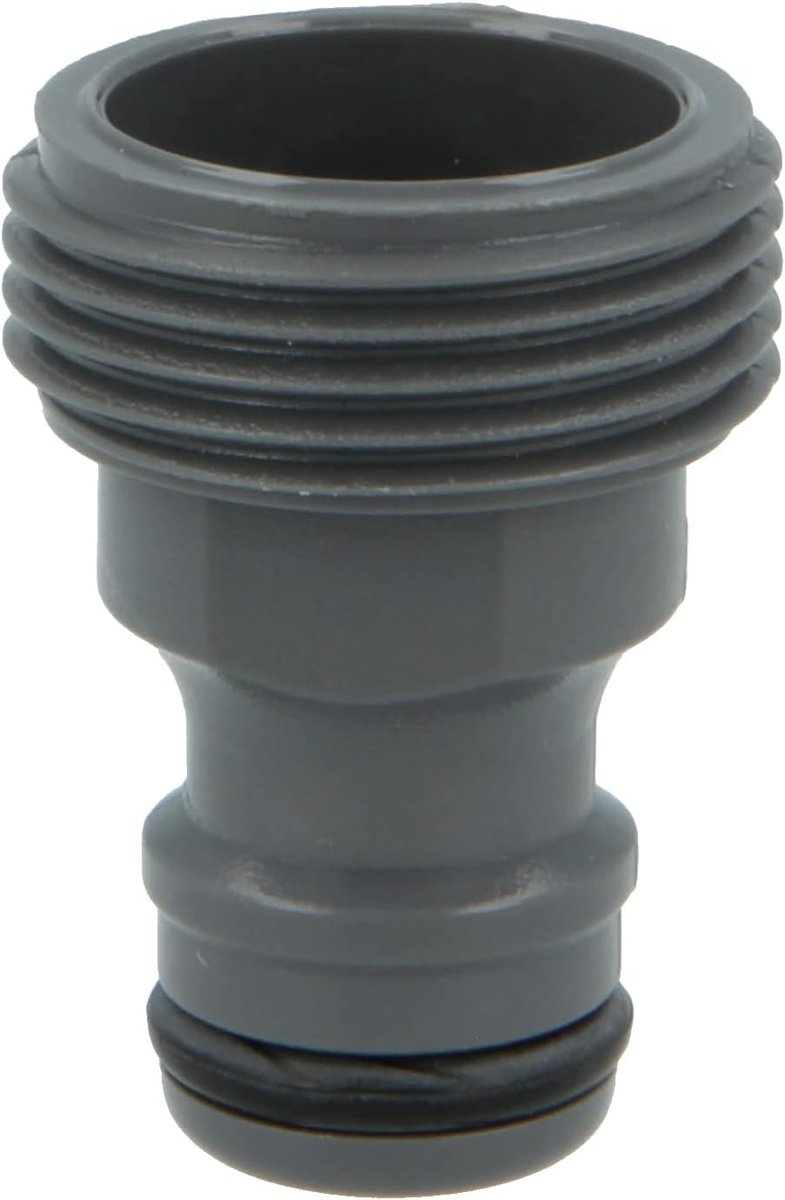 Adapter voor kraanaansluiting 3/4 inch | Snelle aansluiting voor tuinslangen | ABS-kunststof en rubber