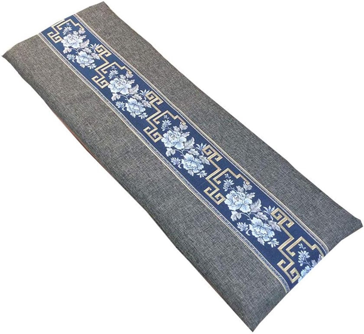 Tuin Bank Kussen met Bevestigingsbanden, Bench Mat Pad Patio Bench Pad ligstoel kussen Vervanging Matras Pad, Effen kleur Moderne Rechthoek Dikke Antislip Zacht Zitkussen -Donkergrijs 100×35×4cm (39