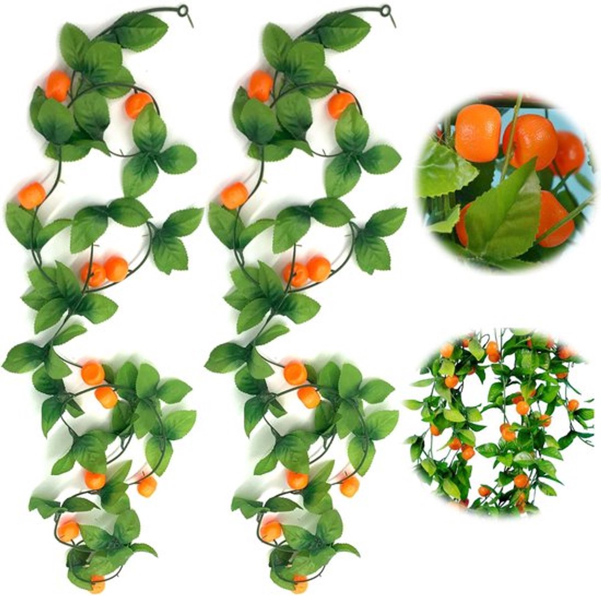 SPHProducts - Kunstfruitdecoratie - Kunstfruit-rotan - Duurzaam en